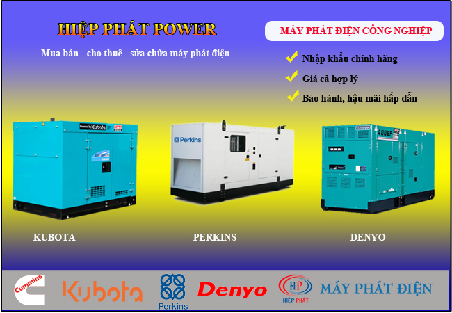 Máy phát điện Kubota 12kva