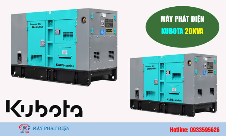 Máy phát điện Kubota 20kva