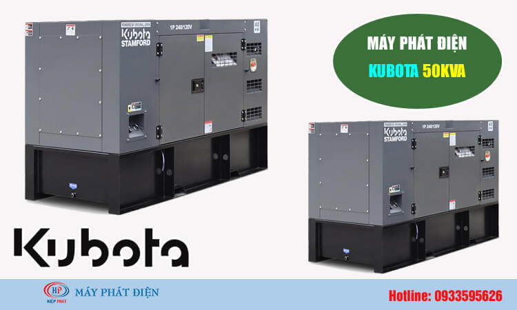 Máy phát điện Kubota 50kva