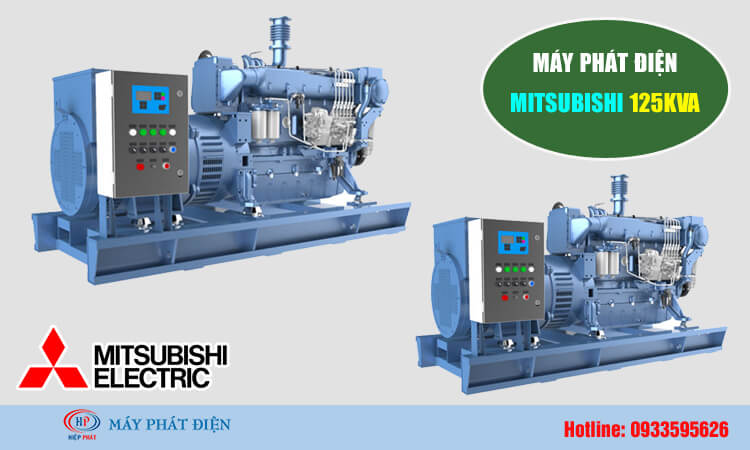 Máy phát điện Mitsubishi 125kva 