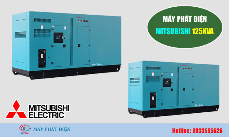 Máy phát điện Mitsubishi 125kva 