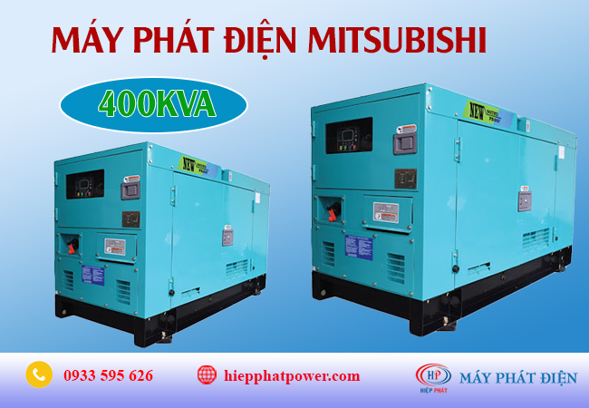 Máy phát điện Mitsubishi 400kva