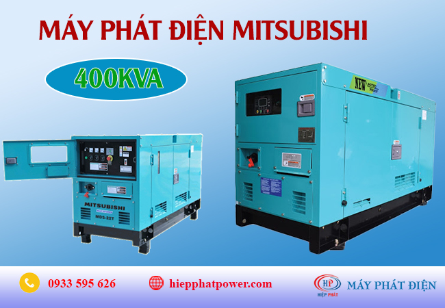 Máy phát điện Mitsubishi 400kva