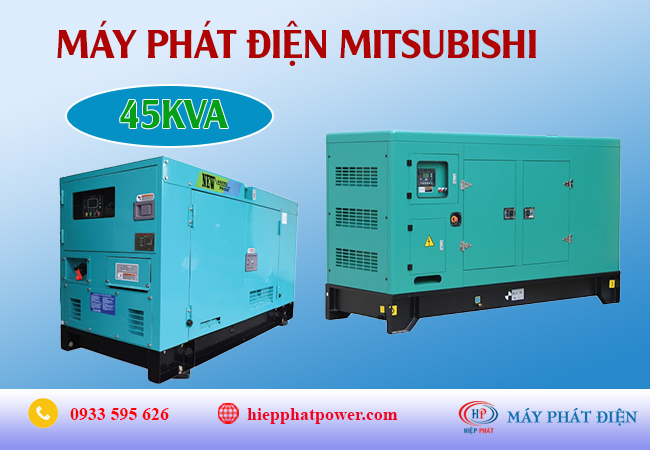 Máy phát điện Mitsubishi 45kva