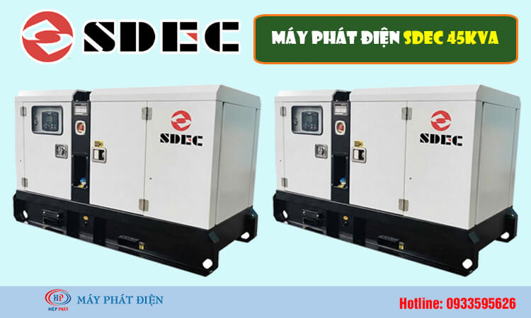Máy phát điện Sdec 45kva