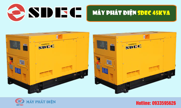 Máy phát điện Sdec 45kva
