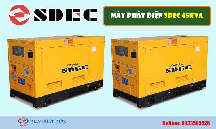 Máy phát điện Sdec 45kva