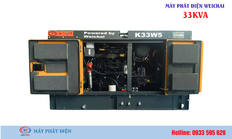 Máy phát điện Weichai 33kva
