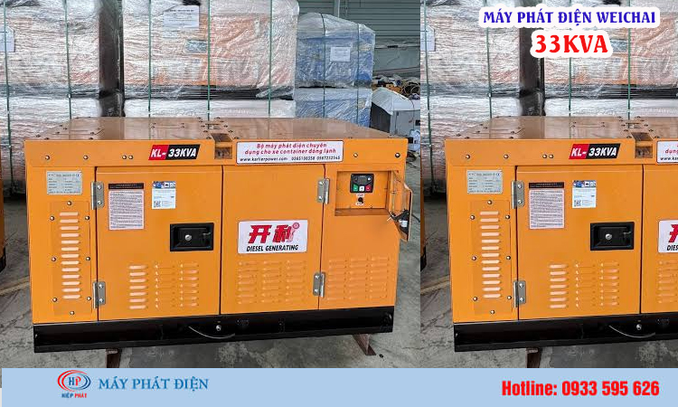 Máy phát điện Weichai 33kva