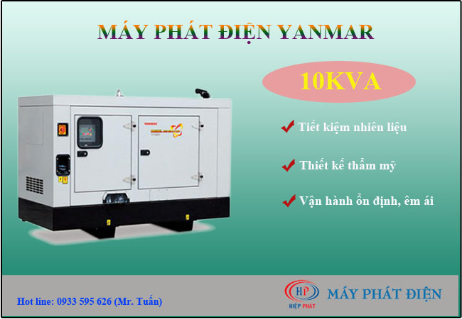 Máy phát điện Yanmar 10kva