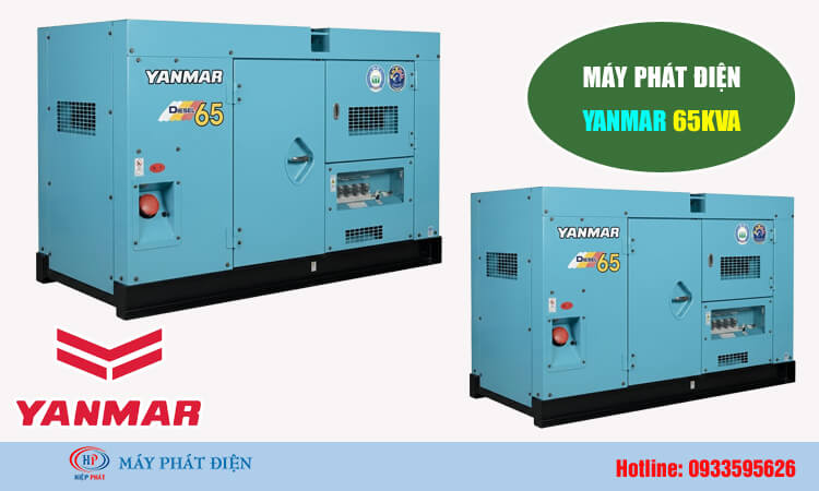 Máy phát điện Yanmar 65kva