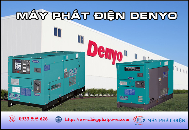 Máy phát điện Denyo 25kva