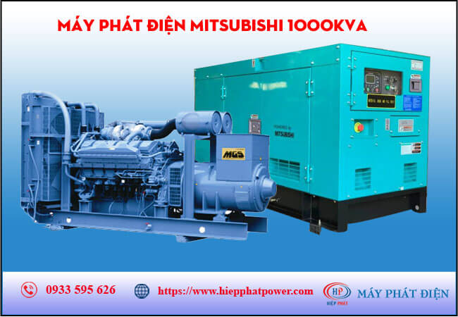 Máy phát điện Mitsubishi 1000kva