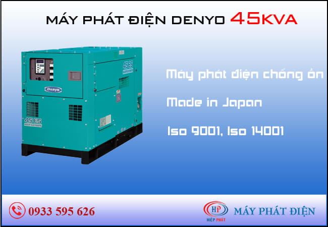 Máy phát điện Denyo 45kva
