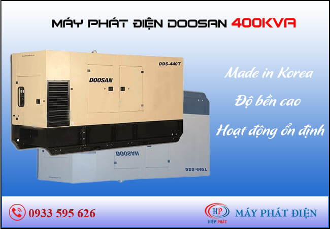Máy phát điện Doosan 400kva